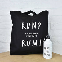 Run? Rum' Gym Women's Tote Bag