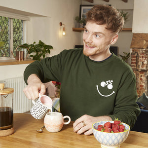 Smiley Bike Unisex Sweatshirt