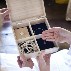 Something Old Four Compartment Keepsake Box