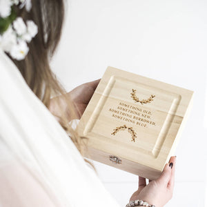 Something Old Four Compartment Keepsake Box