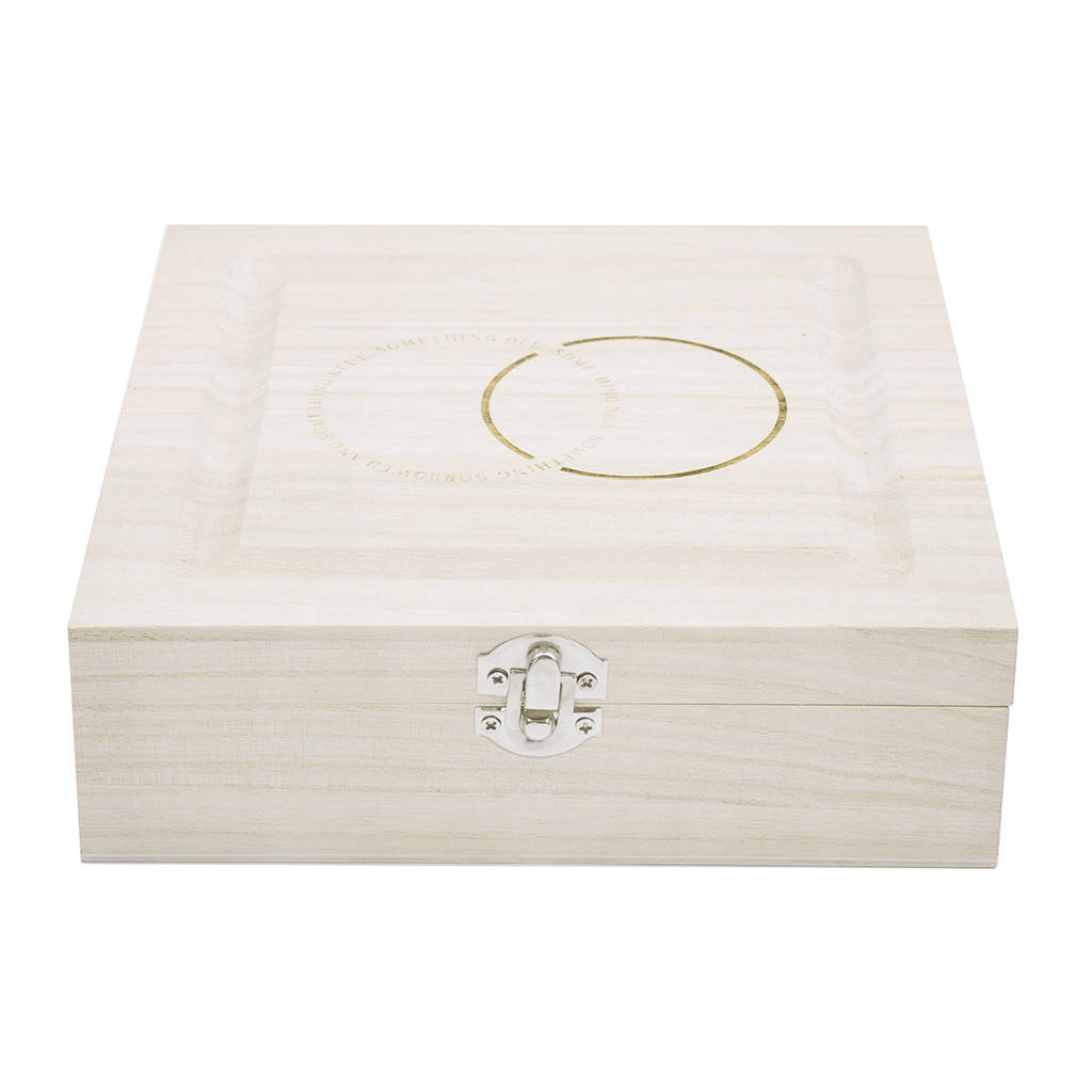 Something Old Something New' Two Rings Wedding Box
