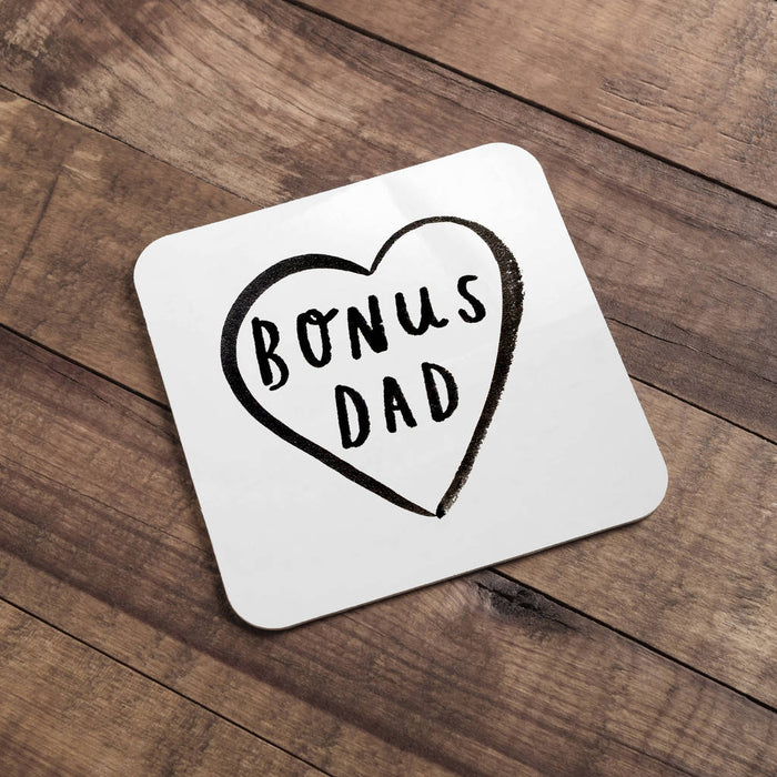 Step Dad 'Bonus Dad' Coaster