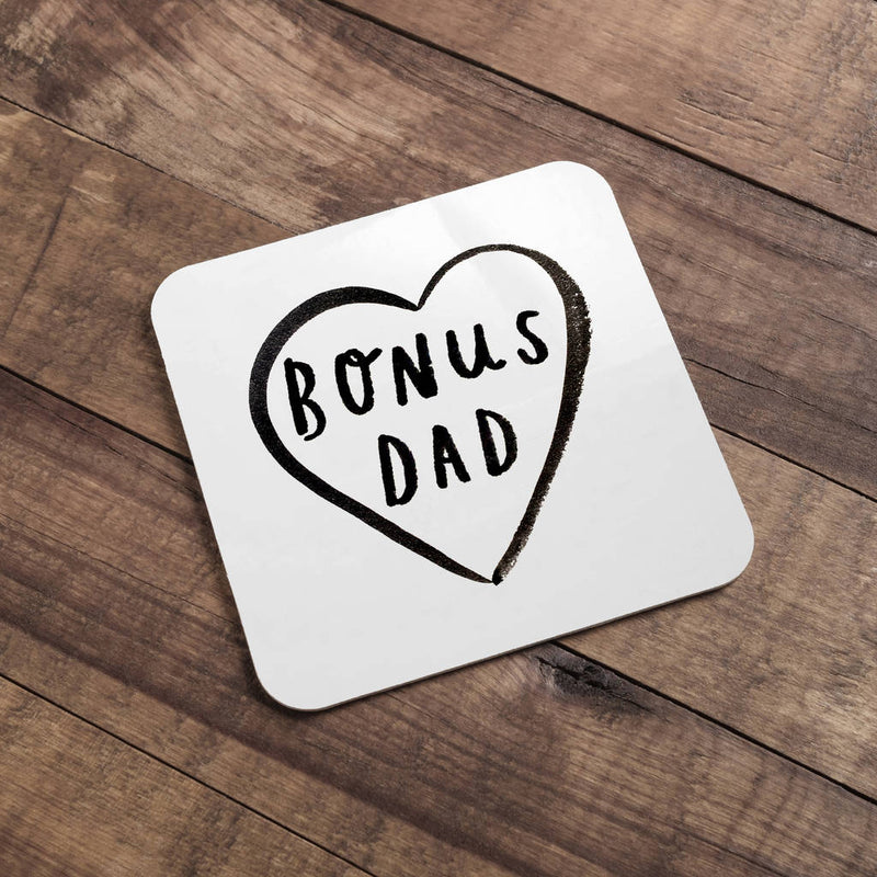 Step Dad 'Bonus Dad' Coaster