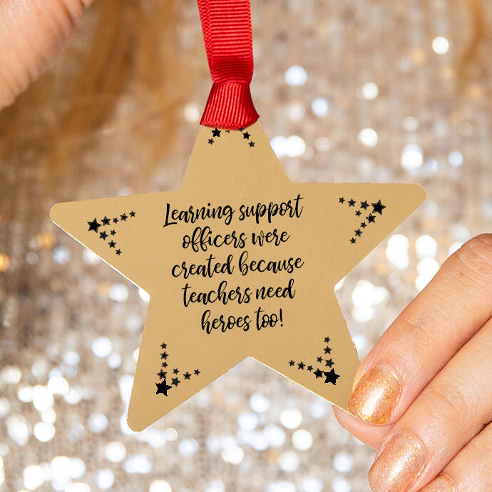 Teachers Hero LSA Christmas Decoration