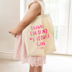 Thank You For Being My Flower Girl Mini Tote Bag