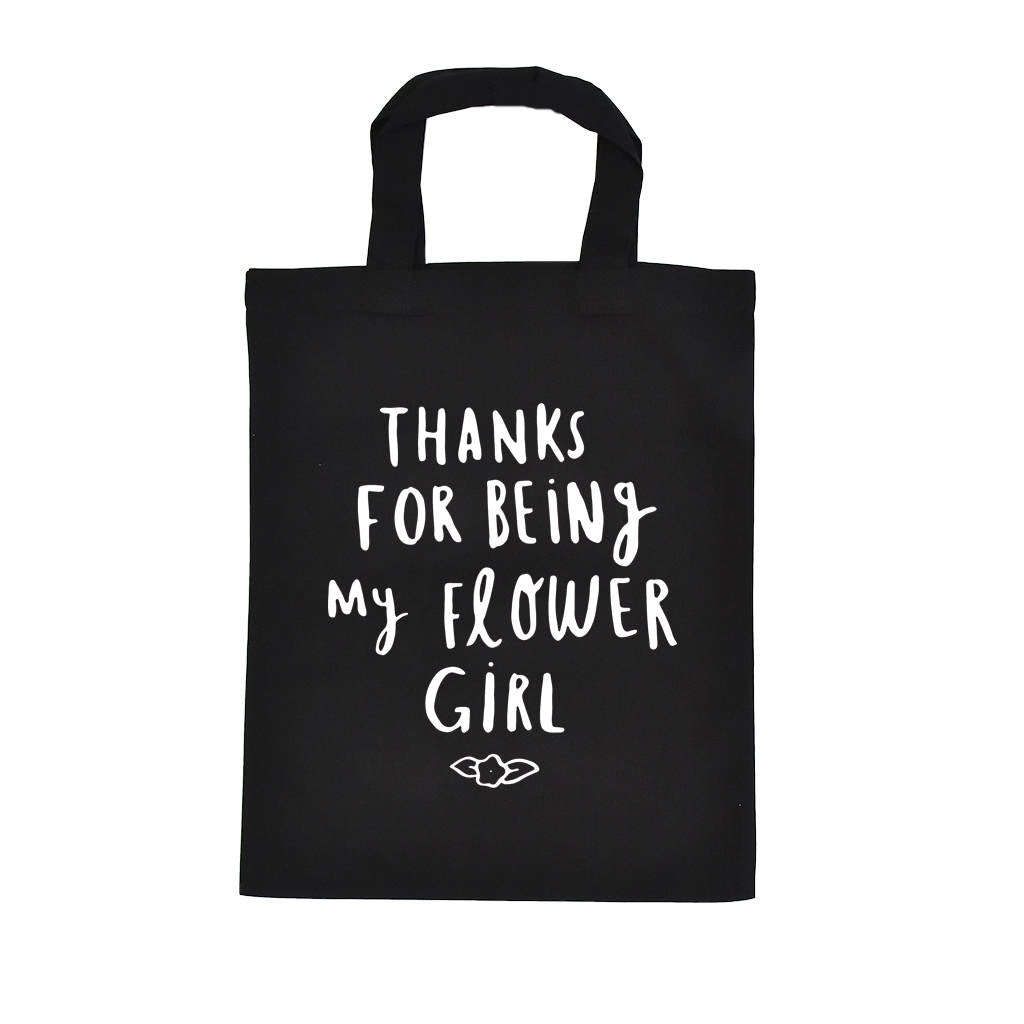 Thank You For Being My Flower Girl Mini Tote Bag