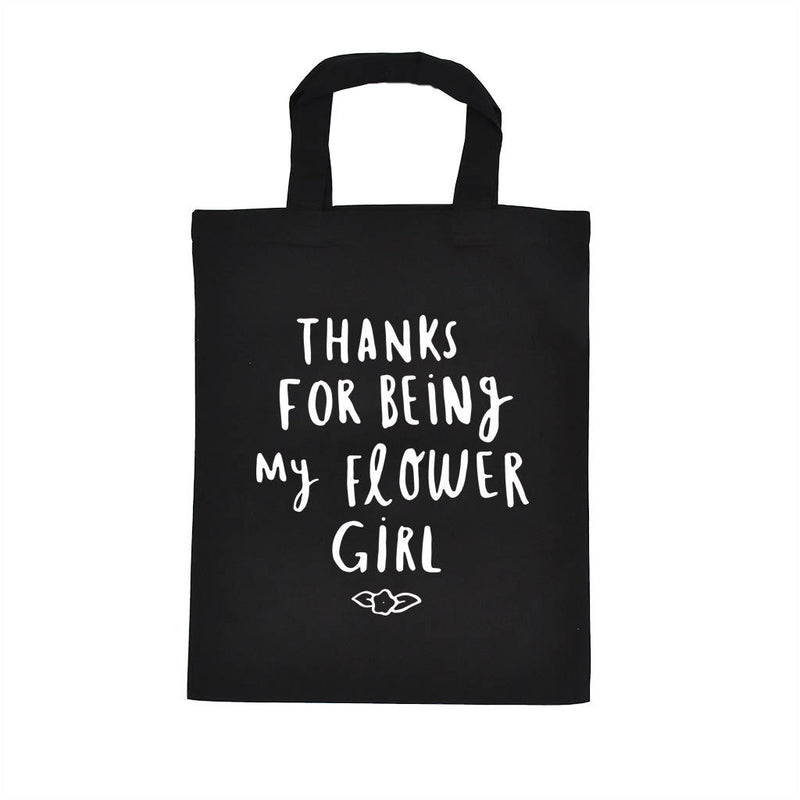 Thank You For Being My Flower Girl Mini Tote Bag