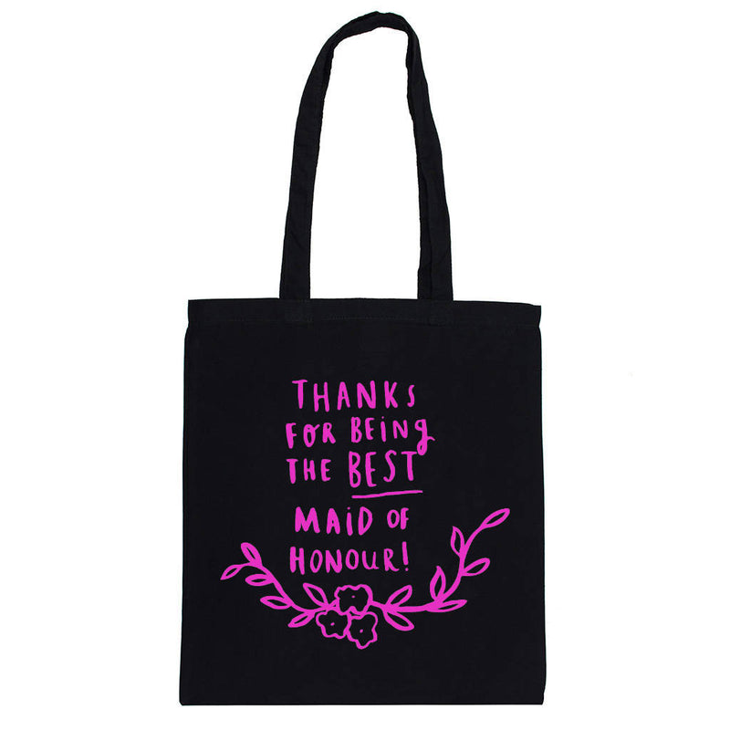 Thank You For Being My Maid Of Honour Tote Bag
