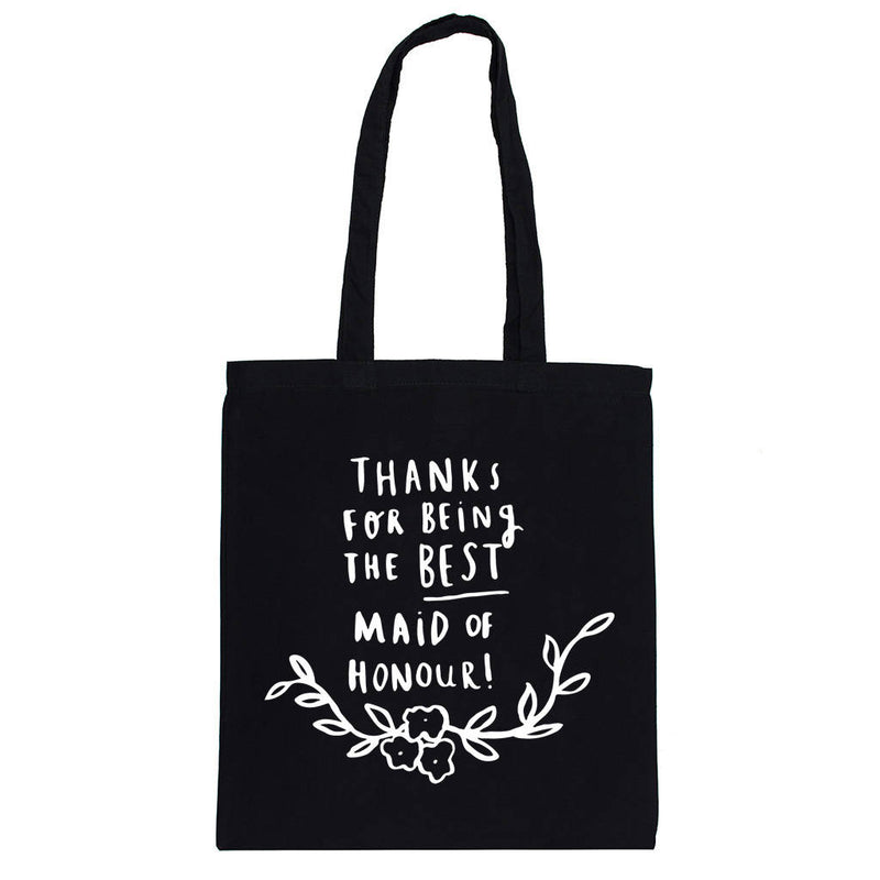 Thank You For Being My Maid Of Honour Tote Bag