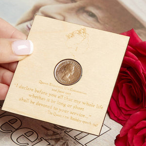 The Queen's Commemorative Coronation Coin Keepsake