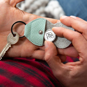 Thinking Of You' Pocket Token Keepsake Keyring