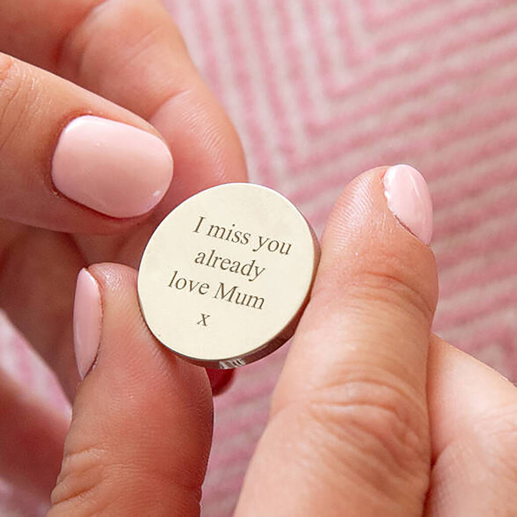 Travel Safe' Pocket Token Keepsake Keyring