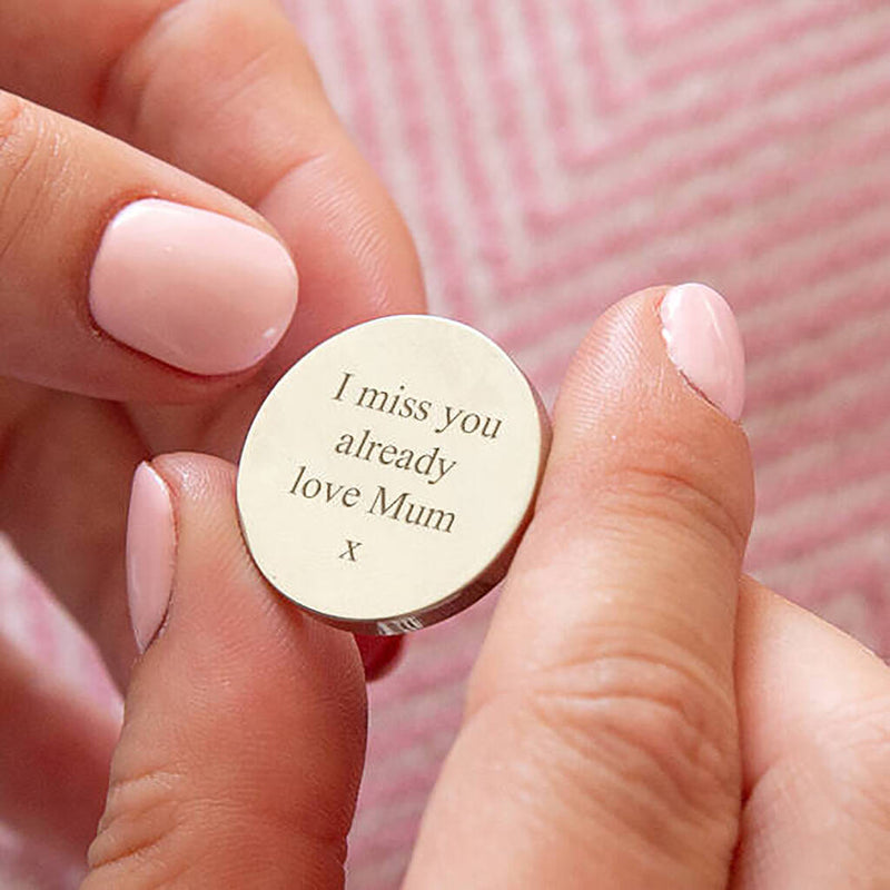 Travel Safe' Pocket Token Keepsake Keyring