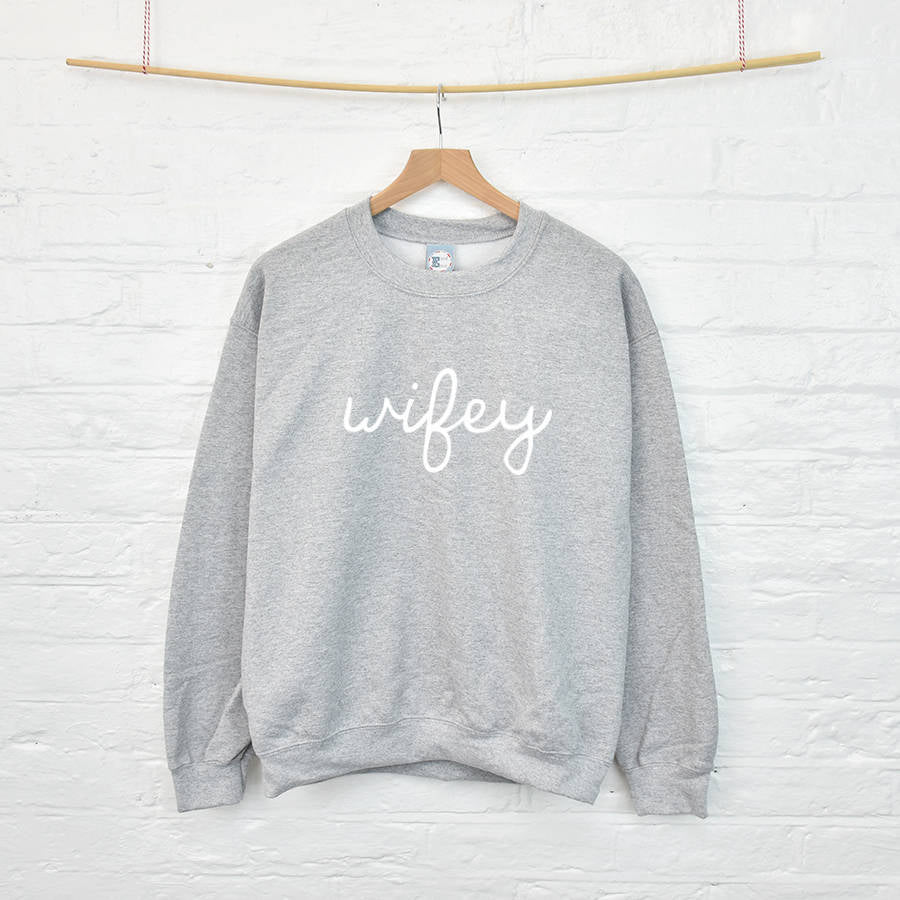 Wifey Sweatshirt (PART OF SET)