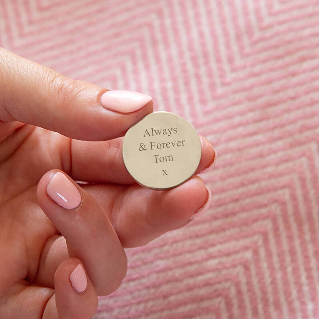 You Are Loved' Pocket Token Keepsake Keyring