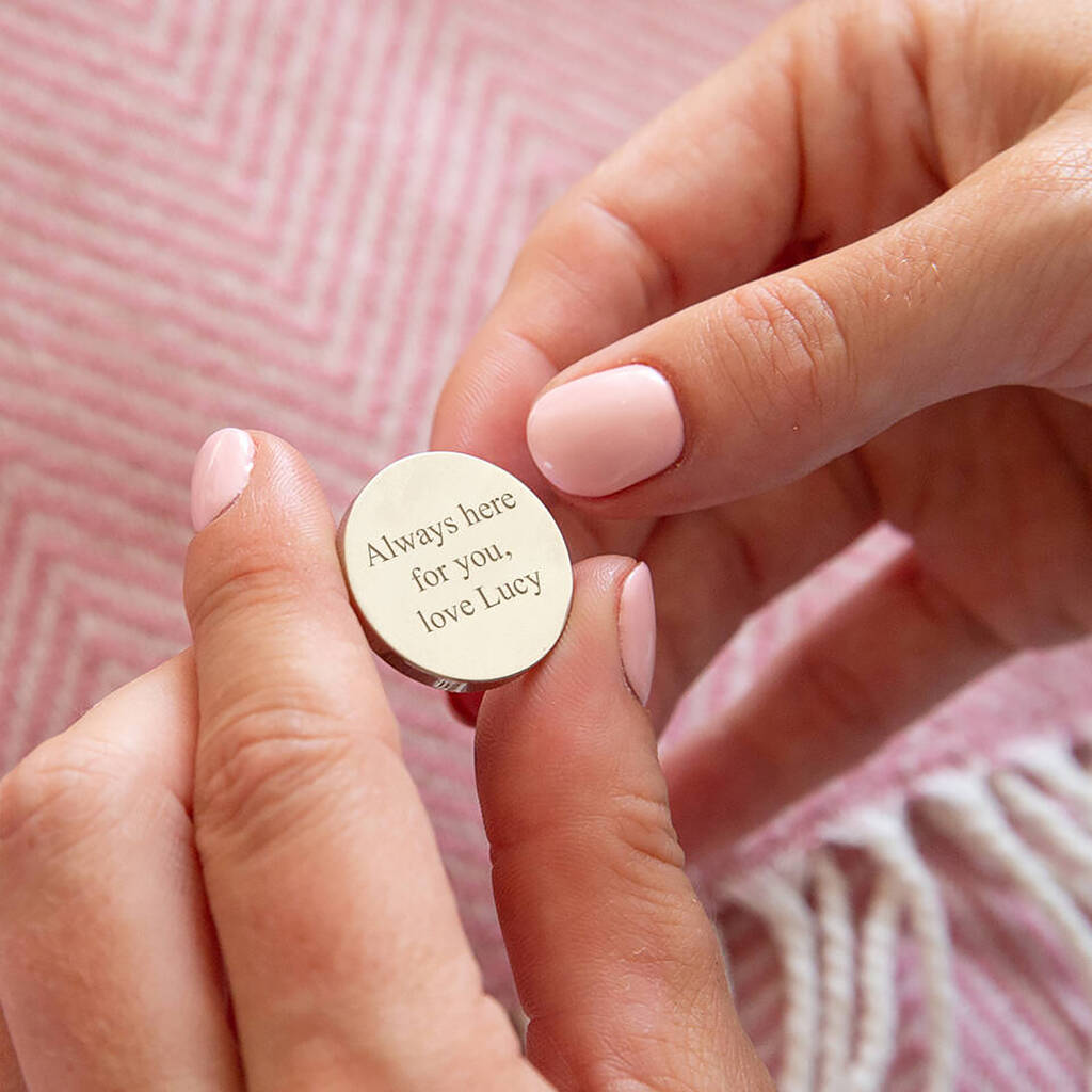 You Are Loved' Pocket Token Keepsake Keyring