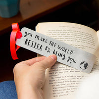 You Make The World Better By Being You' Bookmark