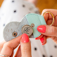 Leather Pocket Keyring