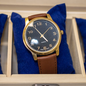 Monogram Personalised Wooden Watch Box